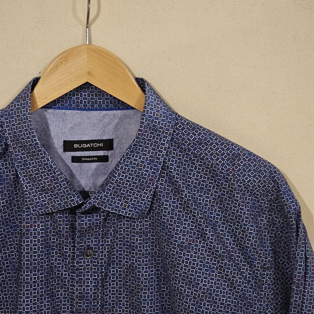 Bugatchi Shaped Fit Button Down XXL